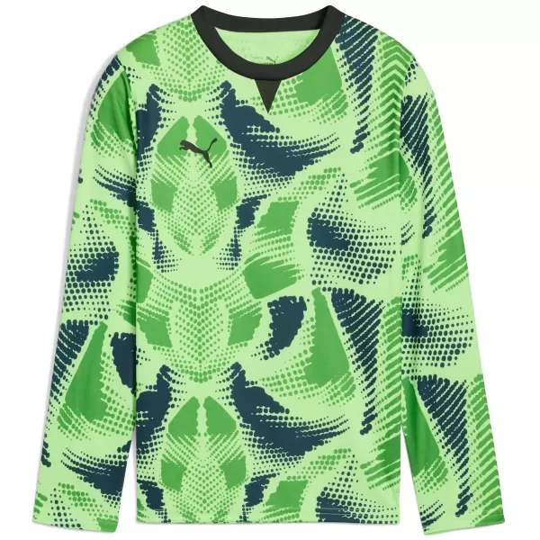  Jersey pentru copii PUMA TEAMTARGET GK LS JERSEY JR 706521_20 FIZZY LIME / LIME FIZZY LIME / PUMA BLACK 