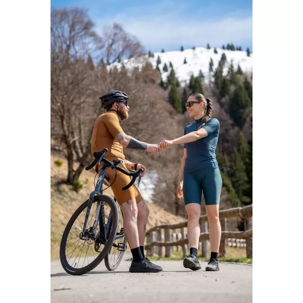  Pantaloni scurți pentru biciclete pentru doamne NORDBLANC ATLAS NBSPL8218 VERDE 