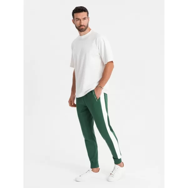 Piese pentru bărbați OMBRE OM-PASK-0229 VERDE ÎNCHIS 
