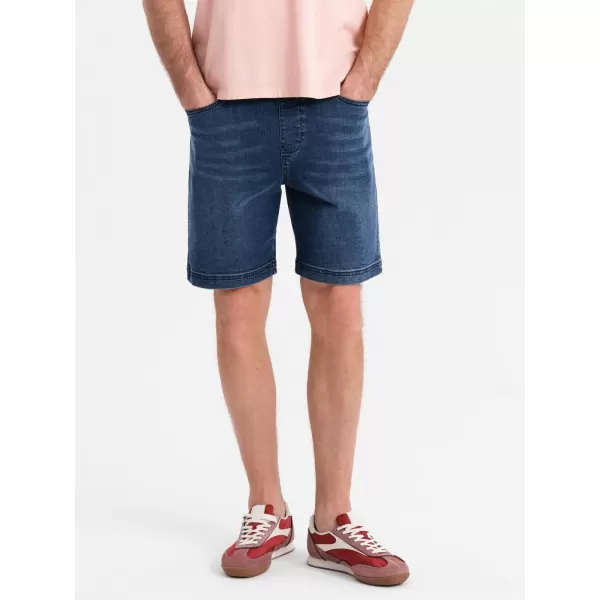  Pantaloni scurți pentru bărbați OMBRE OM-SRDS-0192 ALBASTRU 