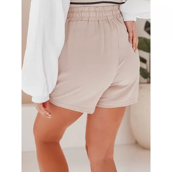  Pantaloni scurți pentru doamne DSTREET NOT TOMORROW SY0447 KAKI 