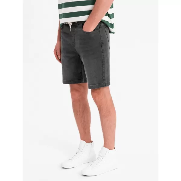  Pantaloni scurți pentru bărbați OMBRE OM-SRDS-0192 GRI 