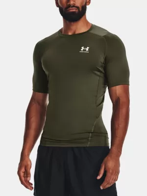 Tricou pentru bărbați UNDER ARMOUR HG ARMOUR COMP SS 1361518-390 VERDE