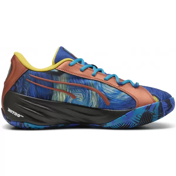  Cizme PUMA ALL-PRO NITRO DYLAN EXHIBIT 311354_01 ALBASTRU VIU/ALBASTRU TROPICAL 