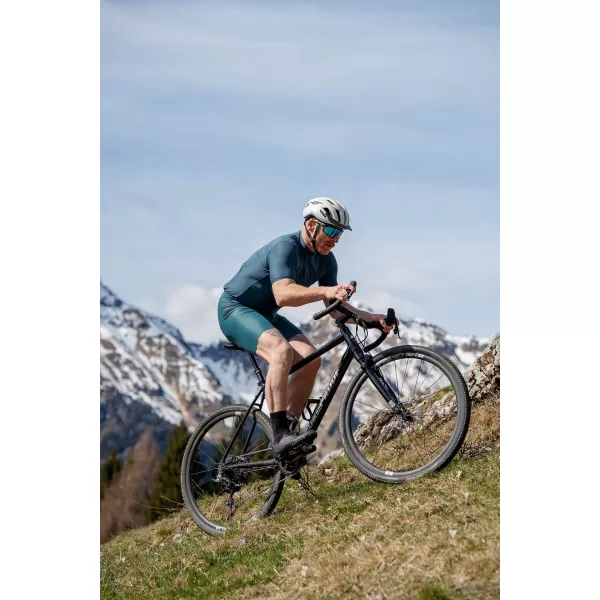  Jersey pentru ciclism pentru bărbați NORDBLANC WONDERMENT NBSMF8215 VERDE 