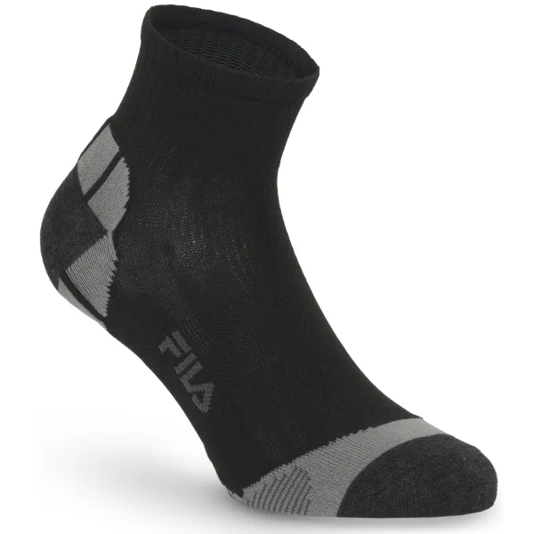  Șosete FILA MULTISPORT 3-PACK F1615 BLACK 