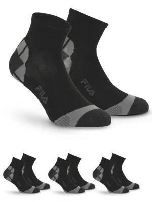 Șosete FILA MULTISPORT 3-PACK F1615 BLACK