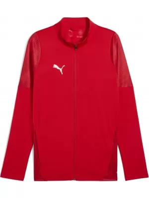 Jachetă bărbătească PUMA TEAMCUP TRAINING JACKET 659165_01 PUMA RED/PUMA SILVER