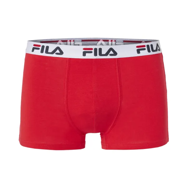  Boxeri pentru bărbați FILA MAN BOXER 2-PACK FU5016/2 RED 