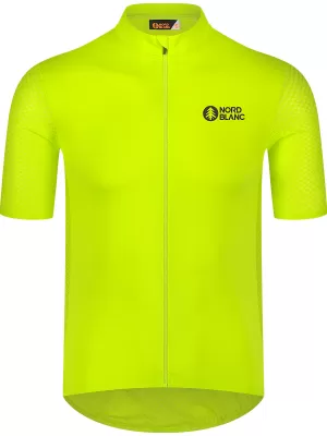 Jersey pentru ciclism pentru bărbați NORDBLANC WONDERMENT NBSMF8215 CHIHLIMBAR
