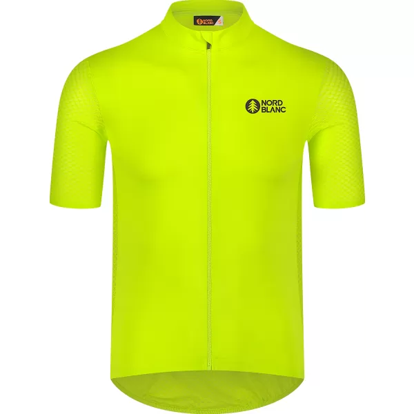  Jersey pentru ciclism pentru bărbați NORDBLANC WONDERMENT NBSMF8215 CHIHLIMBAR 