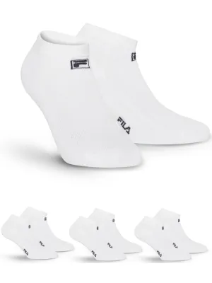 Șosete FILA INVISIBLE 3-PACK F1735 WHITE