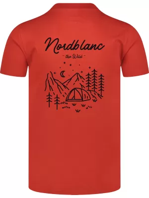 Men's T -Shirt Nordblanc NBSMT8157 Orange Nordblanc
