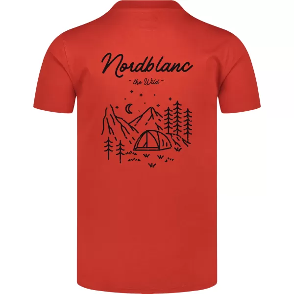  Men's T -Shirt Nordblanc NBSMT8157 Orange Nordblanc 