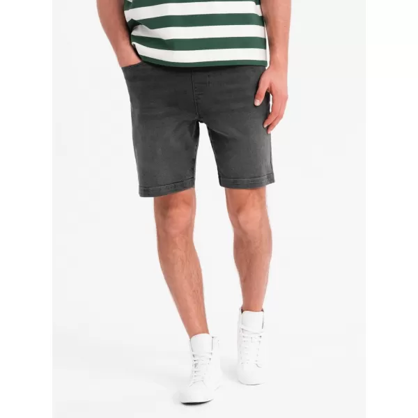  Pantaloni scurți pentru bărbați OMBRE OM-SRDS-0192 GRI 