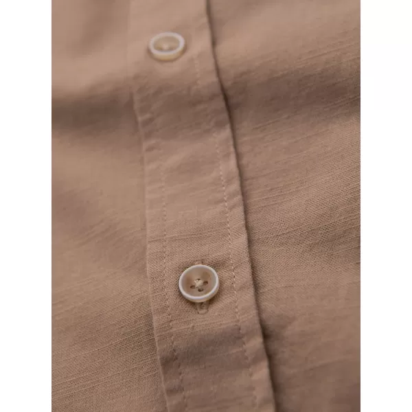  Cămaşă OMBRE OM-SHCS-0134 MARO DESCHIS 