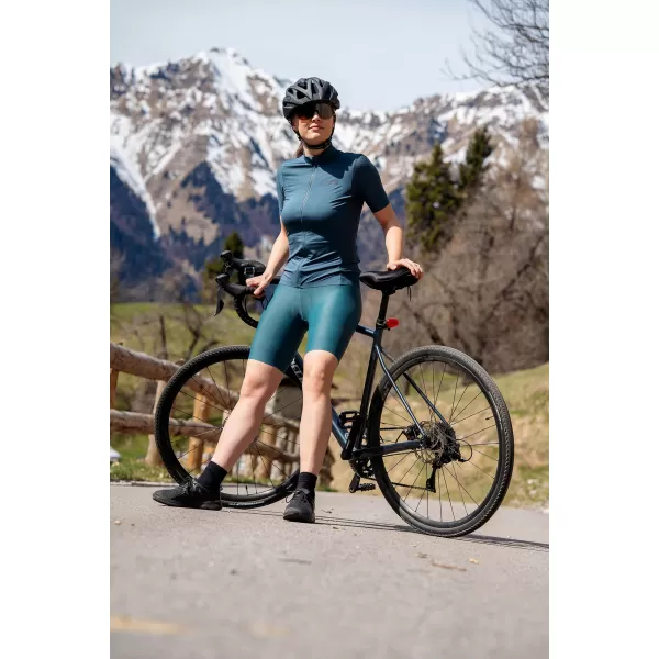  Jersey pentru ciclism pentru doamne NORDBLANC MILE NBSLF8216 VERDE 