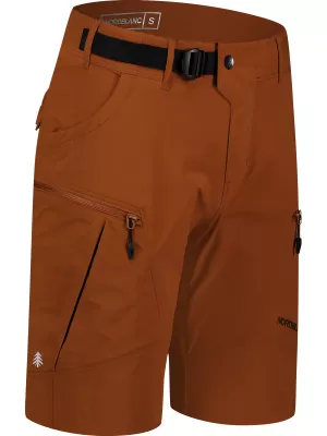 Pantaloni scurți pentru bărbați în aer liber Norblanc Precipice NBSPM8192 Brown Nordblanc
