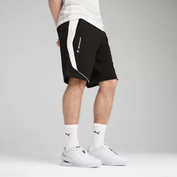 Pantaloni scurţi PUMA BMW MMS SWEAT SHORTS 630618_01 PUMA NEGRU 