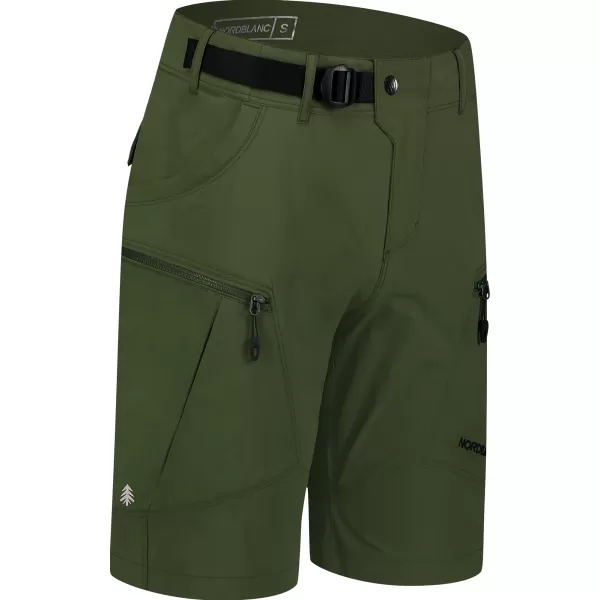  Pantaloni scurți pentru bărbați în aer liber norblanc nbspm8192 Green Day Nordblanc 