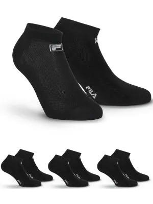 Șosete FILA INVISIBLE 3-PACK F1735 BLACK