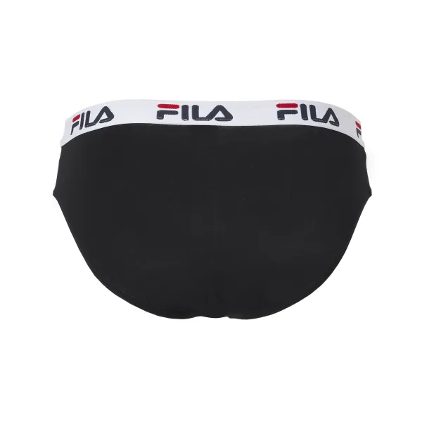  Chiloți bărbătești FILA MAN BRIEF 2-PACK FU5015/2 BLACK 