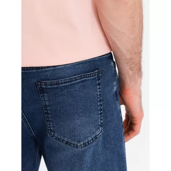  Pantaloni scurți pentru bărbați OMBRE OM-SRDS-0192 ALBASTRU 