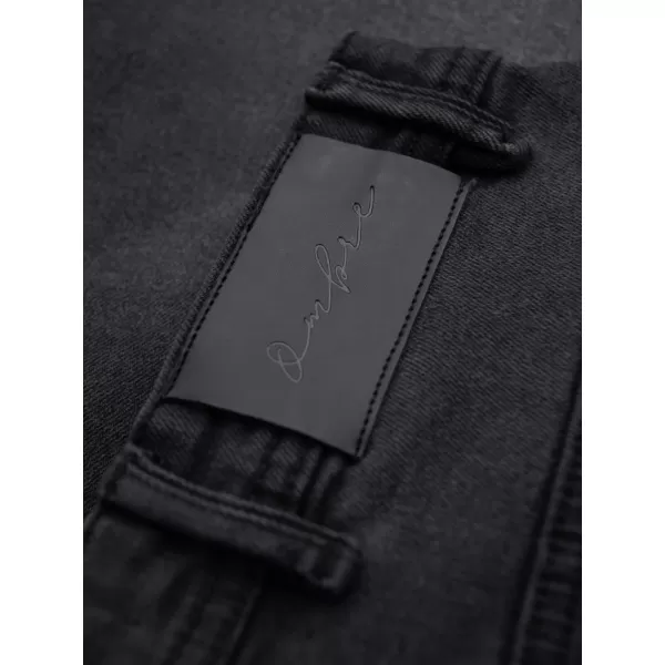  Pantaloni scurţi OMBRE OM-SRDS-0171 NEGRU 
