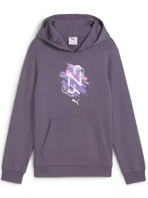 Panouri pentru bebeluși PUMA NEYMAR JR CREATIVITYHOODIEJR 660100_01 CĂRBUNE PURPURIU