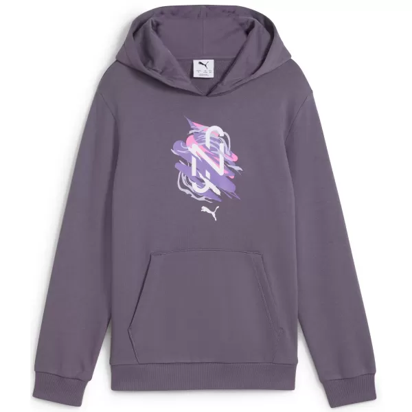  Panouri pentru bebeluși PUMA NEYMAR JR CREATIVITYHOODIEJR 660100_01 CĂRBUNE PURPURIU 
