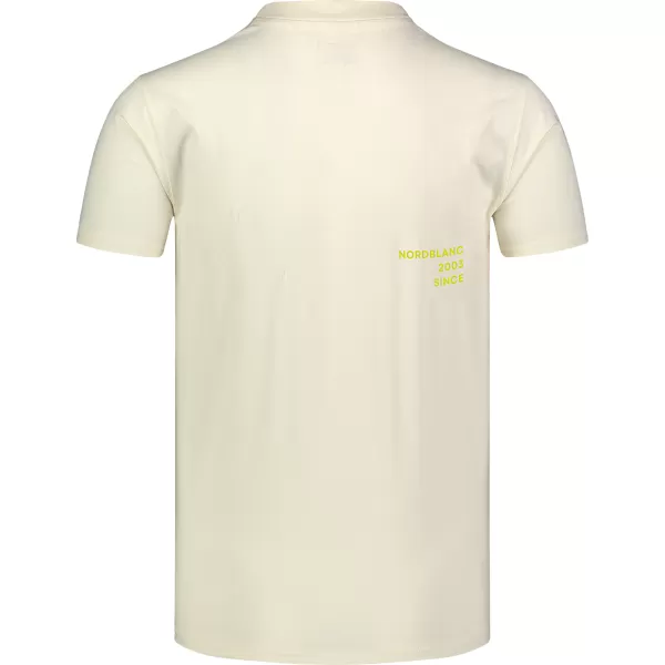 Tricou bărbătesc NORBLANC NBSMT8153 CREAM WHITE Nordblanc 
