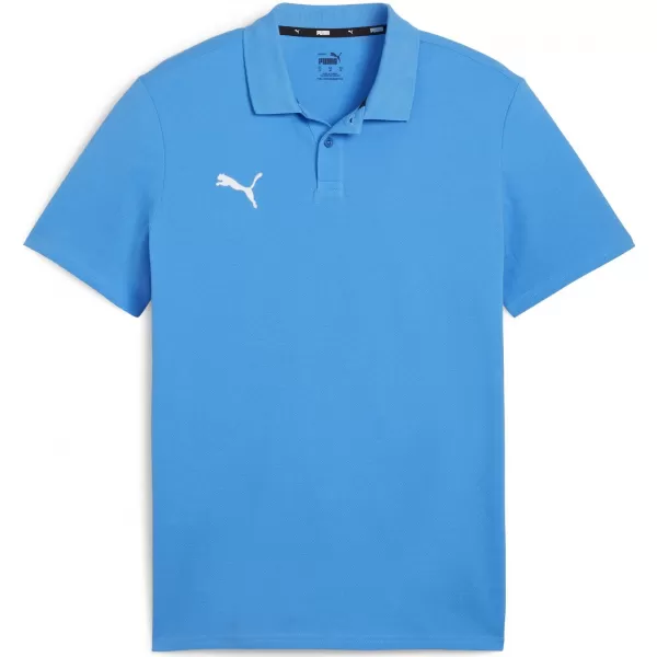  Mens t -thirt cu guler PUMA TEAMGOAL CASUALS POLO 658605_02 IGNITE BLUE/ IGNIȚI ALBASTRU/PUMA ALB 
