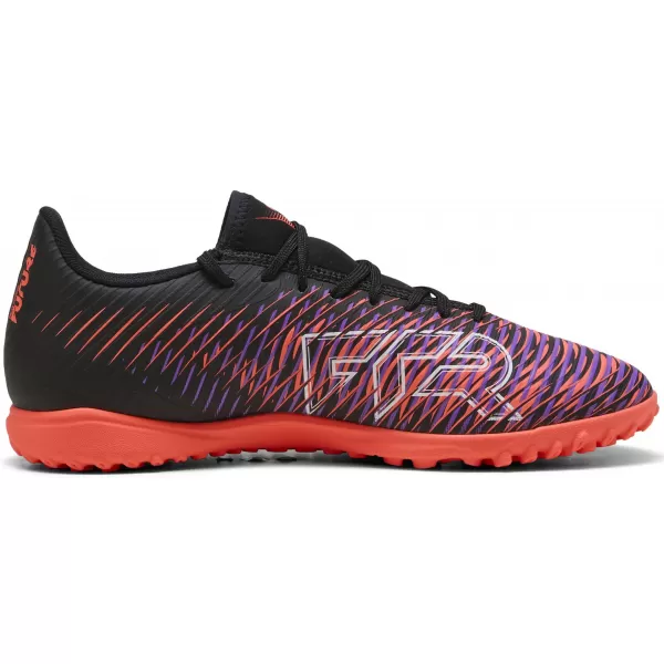  Cizme PUMA FUTURE 8 PLAY TT 108378_01 NEGRU/ALB/ROȘU STRĂLUCITOR 