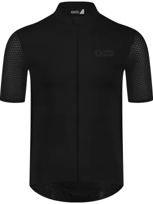 Jersey pentru ciclism pentru bărbați NORDBLANC WONDERMENT NBSMF8215 NEGRU