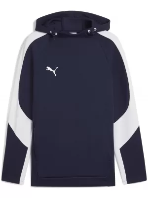 Panoul pentru bărbați PUMA TEAMEVOSTRIPE HOODY 659954_06 PUMA NAVY/PUMA SILVER