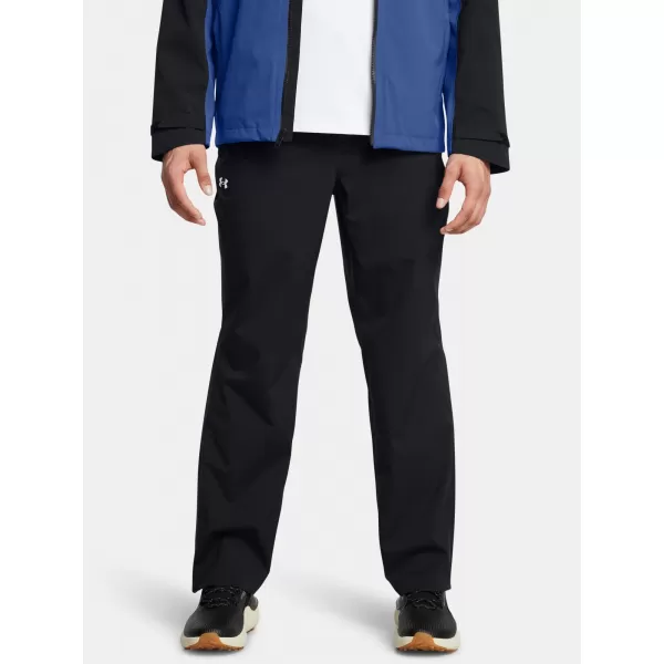  Pantaloni pentru bărbați UNDER ARMOUR DRIVE RAIN PANTS 1342718-002 NEGRU 