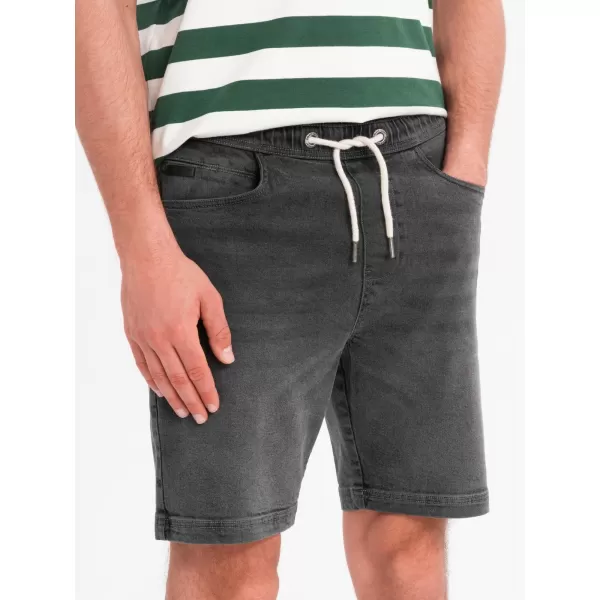  Pantaloni scurți pentru bărbați OMBRE OM-SRDS-0192 GRI 