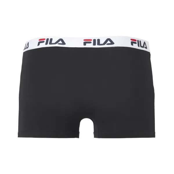  Boxeri pentru bărbați FILA MAN BOXER 2-PACK FU5016/2 BLACK 