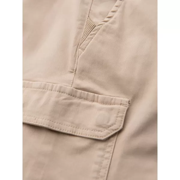  Pantaloni scurți pentru bărbați OMBRE OM-SRCG-0190 BEJ 