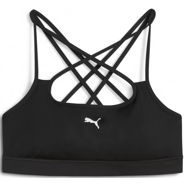  Sutienul doamnei PUMA MOVE STRAPPY BRA 526224_51 PUMA BLACK/PUMA WHITE 