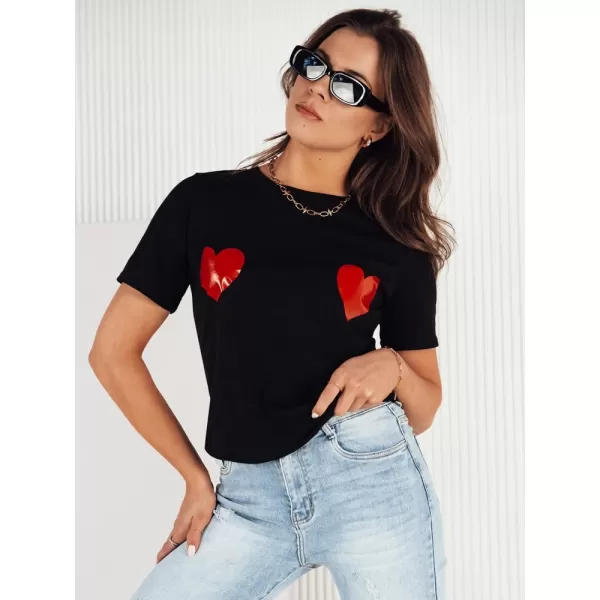  Tricou pentru femei DSTREET PALIS RY2430 NEGRU 