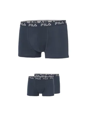 Boxeri bărbătești FILA MAN BOXER 2-PACK FU5004/2 NAVY