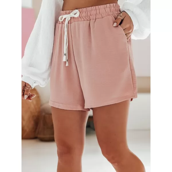  Pantaloni scurți pentru doamne DSTREET HOT VIBE SY0443 ROZ 