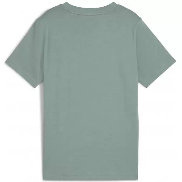  Tricou pentru copii PUMA ESS 2 COLOR NO.1 LOGO TEE 685778_30 LUNA VERDE 