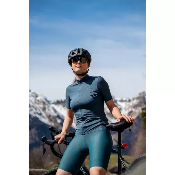  Jersey pentru ciclism pentru doamne NORDBLANC MILE NBSLF8216 VERDE 
