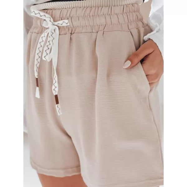  Pantaloni scurți pentru doamne DSTREET NOT TOMORROW SY0447 KAKI 