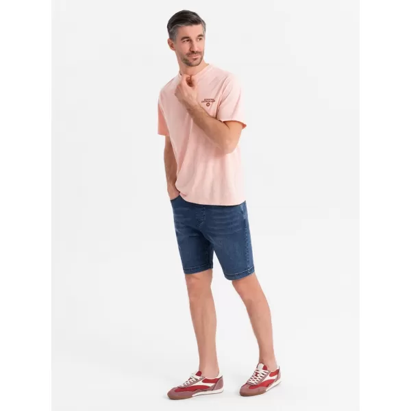  Pantaloni scurți pentru bărbați OMBRE OM-SRDS-0192 ALBASTRU 