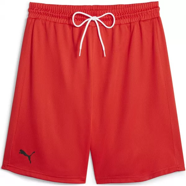  Pantaloni scurţi PUMA HOOPS TEAM PRACTICE SHORT 676641_03 PUMA RED 