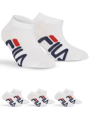 Șosete FILA INVISIBLE PLAIN F8199/3 WHITE