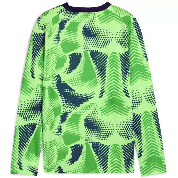  Jersey pentru copii PUMA TEAMTARGET GK LS JERSEY JR 706521_20 FIZZY LIME / LIME FIZZY LIME / PUMA BLACK 